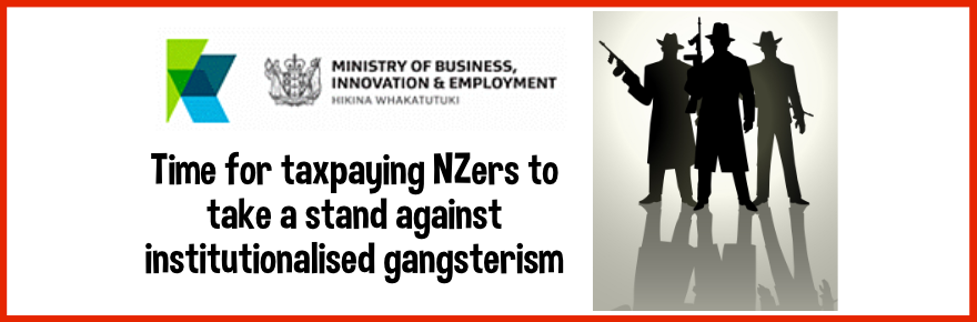 Racketeering at the Ministry of Business – THE REDBAITER on X